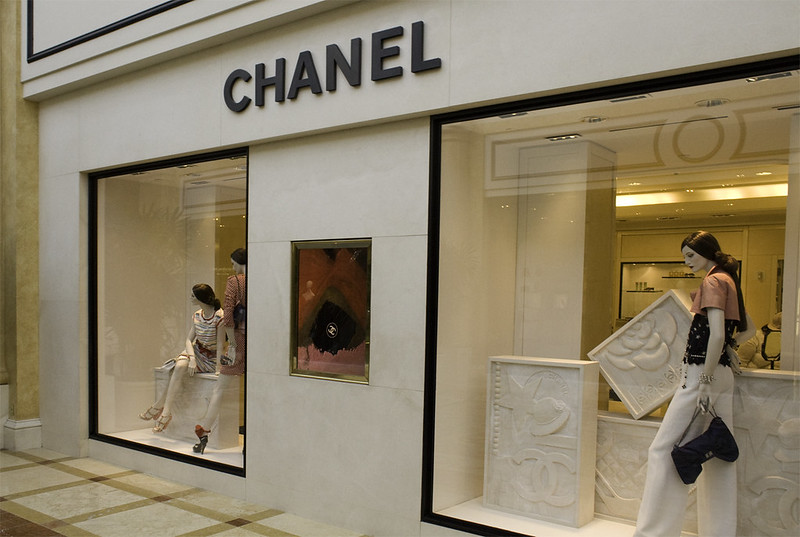 image of exterior of Chanel store