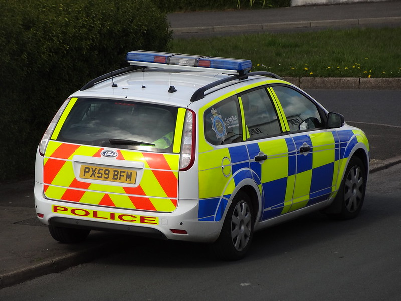 image of police car