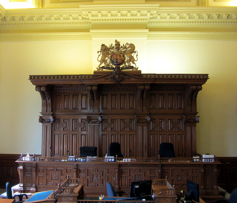 image of inside a court