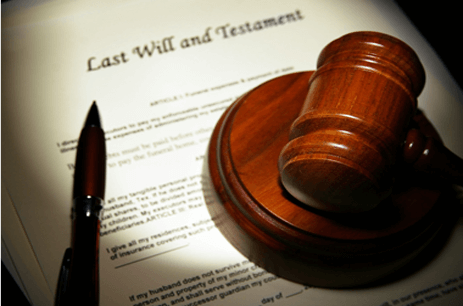 last will and testament document