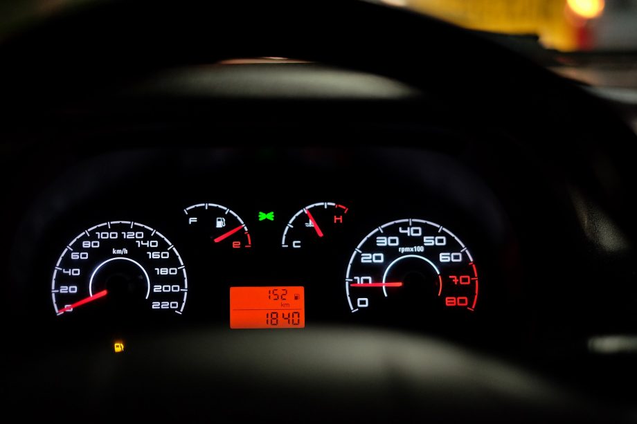 image of driving panel