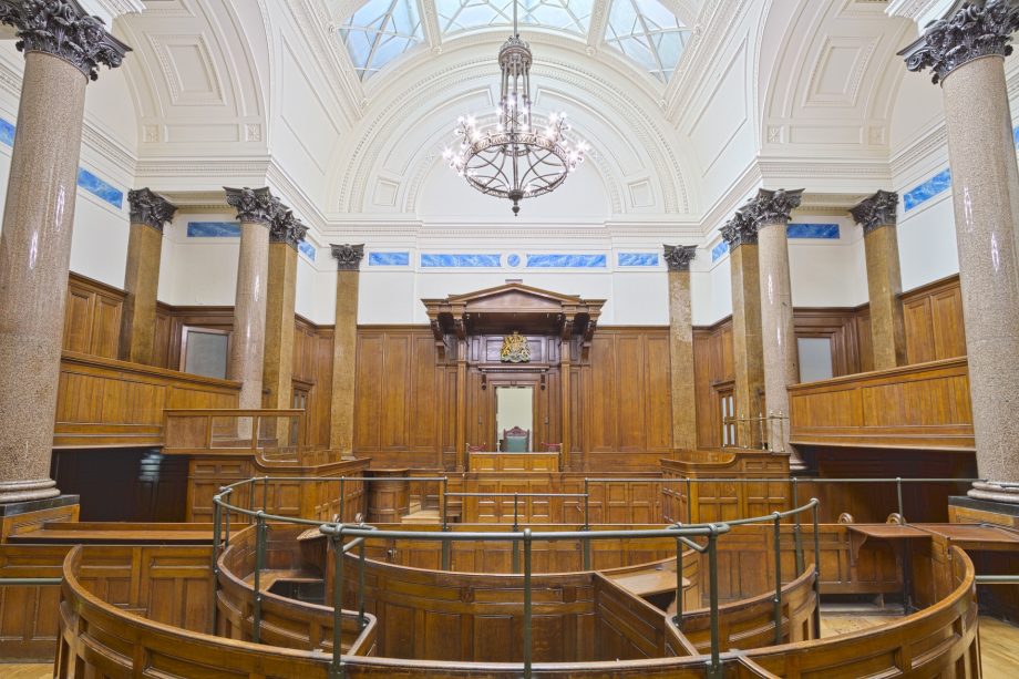 image of inside a court