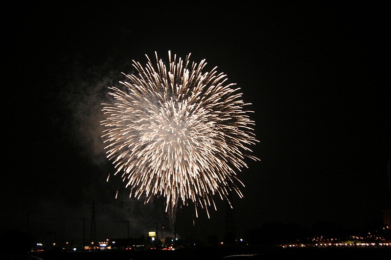 image of fireworks exploding in the sky