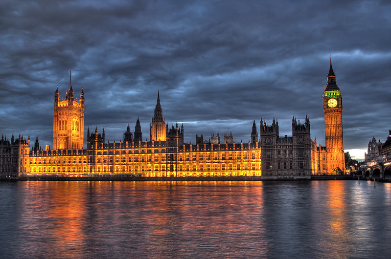 image of westminster in london