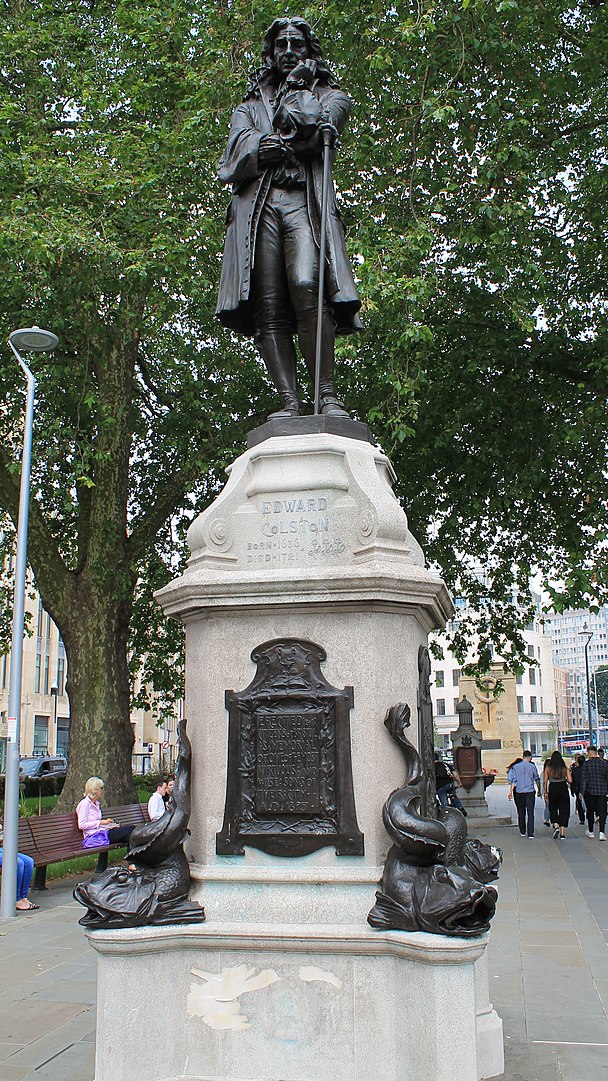image of the statue of edward colston