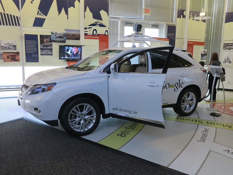 image of self-driving car