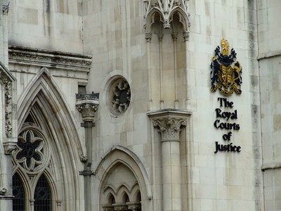 exterior image of the royal courts of justice