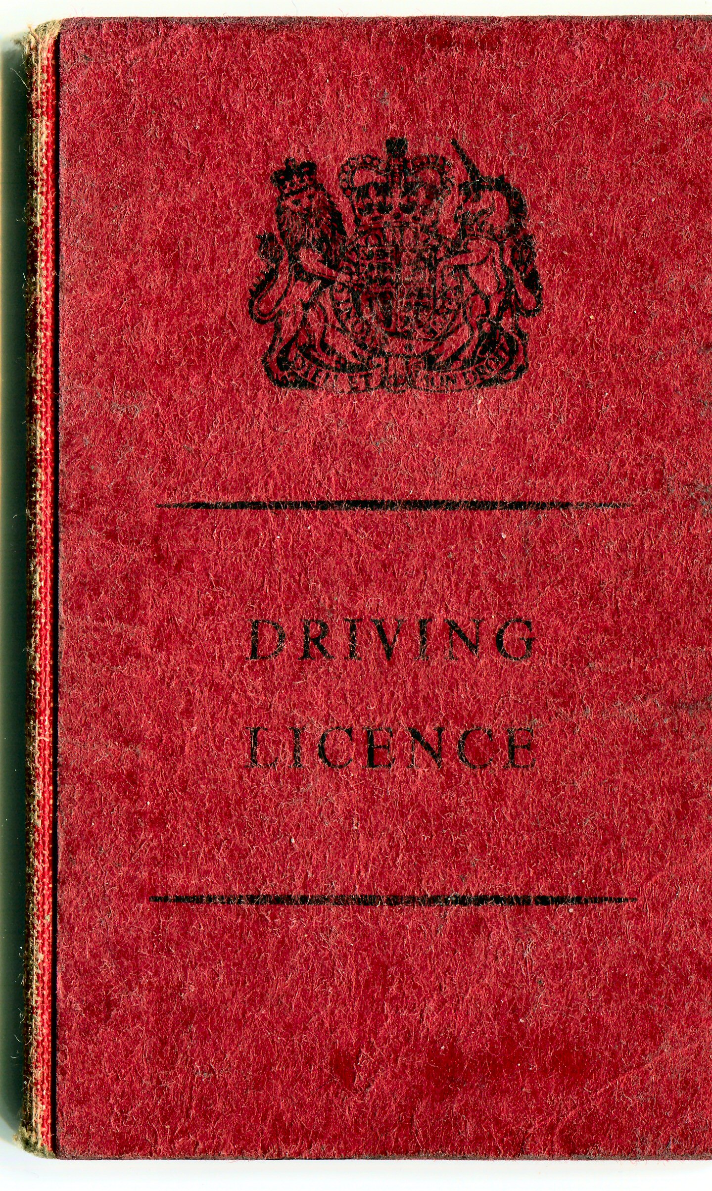 image of a driving license