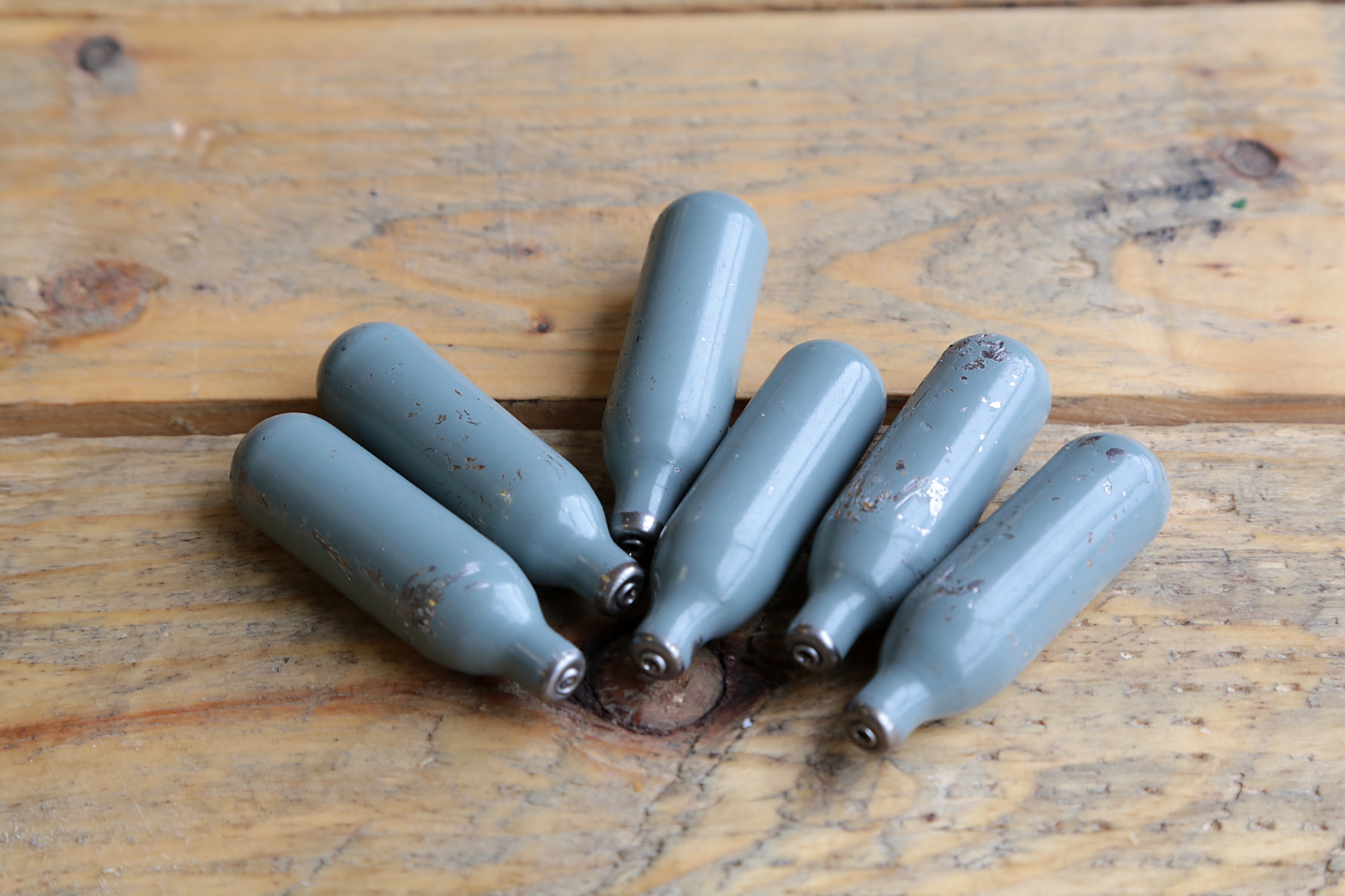image of laughing gas canisters