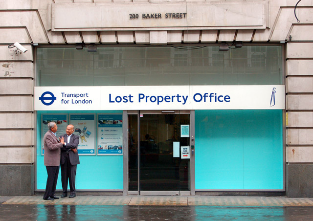 exterior image of tfl lost property office