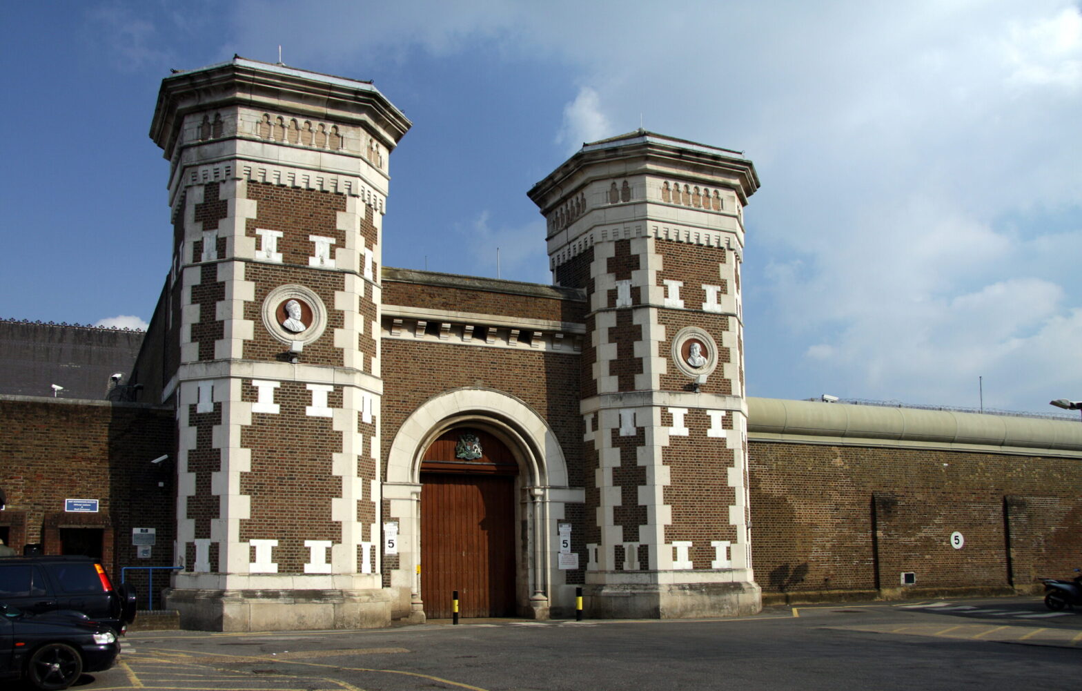 image of prison gates